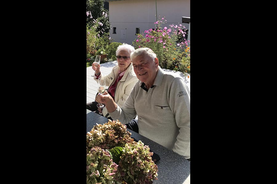Sind seit 60 Jahren verheiratet: Paolo und Greth Flückiger-Brunner. 
